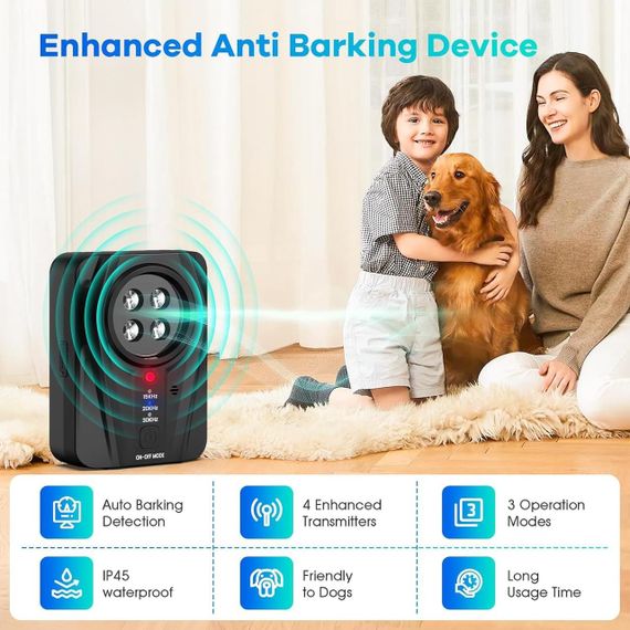 Антилай, пристрій відлякування собачого лаю, Автоматичні пристрої проти гавкання для собак 10 м, | Зображення 5