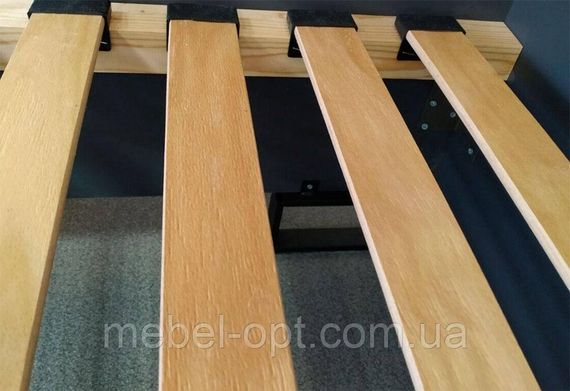 Ліжко Ascet (Аскет) Art in Head, у скандинавському стилі 1200х2000 мм колір Графіт | Зображення 7