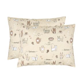 Набір наволочок Home Line 65273 Україна 50x70  Бавовна Рожевий, Бежевий