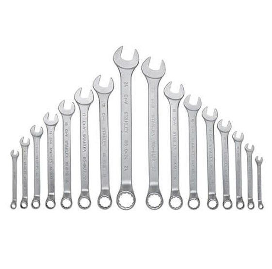 Набір ключів комбінованих Stanley MaxiDrive з ложементом 16 шт (STMT1-74178) | Зображення 1