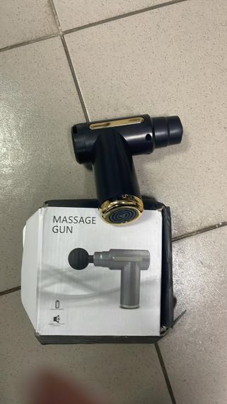 УЦЕНКА! Массажер мышечный ручной Massage Gun Аккумуляторный (Повреждение корпуса 3454) | Зображення 1