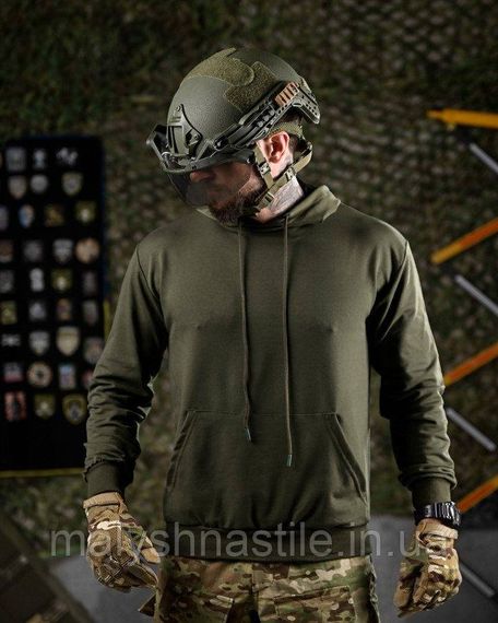 Тактическая худи MAKLIN  молодость олива ДЛ7045 | Зображення 3