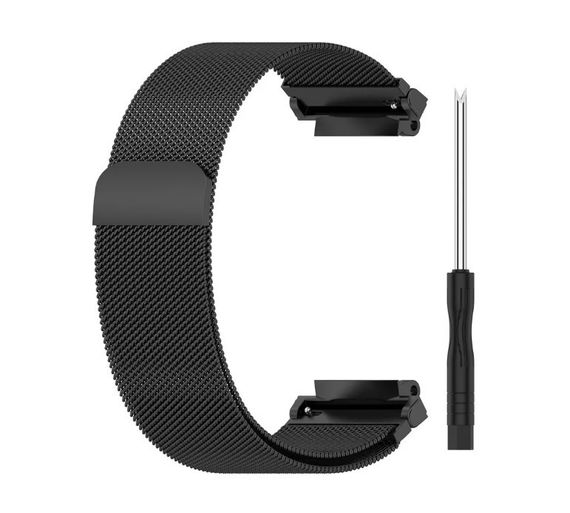 Міланський сітчастий ремінець Primolux для годинника Xiaomi Amazfit T-Rex 2 (A2170) - Black | Зображення 3