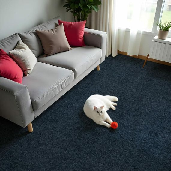 Самоклеюча плитка під ковролін в рулоні темно-сірий 600х3000мм SW-00002587 | Зображення 4