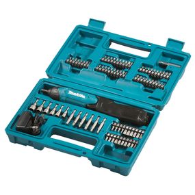Акумуляторний шурупокрут Makita DF001DW, з/у, набір приладдя
