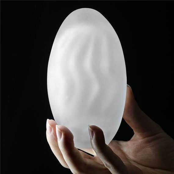 Мастурбатор LoveToy Traning Master Giant Egg Mastator Blue без вібрації Sex Aura | Зображення 1