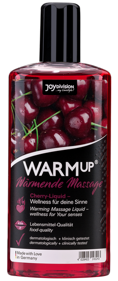 Масажна олійка - WARMup Cherry, 150 мл Sex Aura