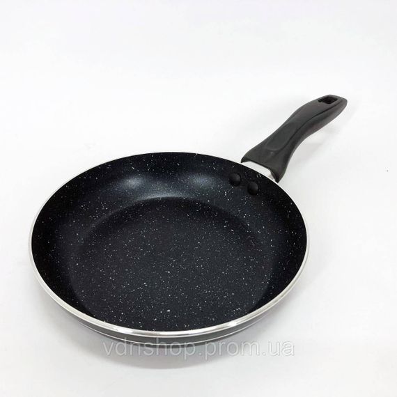 Алюмінієва сковорода з антипригарним покриттям, Зручна сковорода для дому глибока для дому VE-13 | Зображення 6