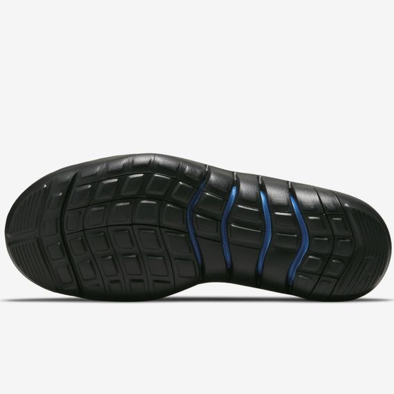 Кроссовки мужские Nike Flex Run CW3408-001 (черные, для бега, повседневные, текстиль, логотип найки) | Зображення 2