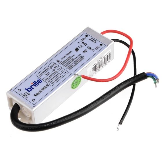 Блок питания влагозащищенный led DR-15W IP-67 AC 100-240V DC 12V | Зображення 2
