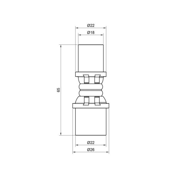 Муфта прес Icma 20х16 №400 | Зображення 1
