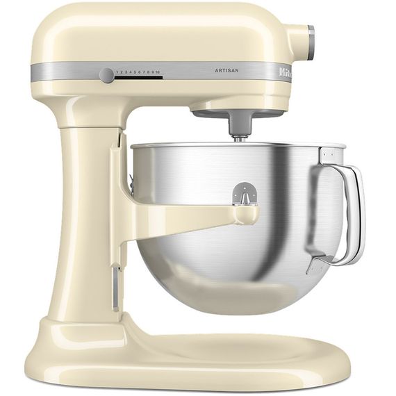 Міксер планетарний KitchenAid Artisan 5KSM70SHXEAC, 6.6 л, кремовий | Зображення 1