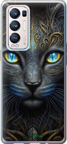 Чохол на Oppo Reno5 Pro Plus Кішка "5548u-2243-2448"