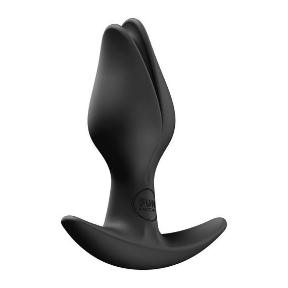 Анальна пробка Fun Factory BOOTIE FEM Black, у вигляді бутона, діаметр 2,9 см, тонкий обмежувач | Зображення 1
