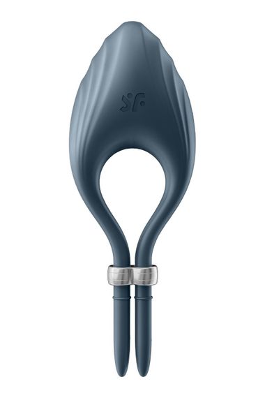 Ерекційне віброкільце-ласо Satisfyer Duelist Dark Blue, 10 режимів, потужний мотор | Зображення 1