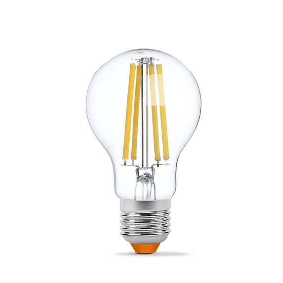 Світлодіодна лампа VIDEX Filament A60F 10W E27 4100K | Зображення 1