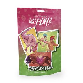 Набор Play Everything лубрикант + согревающее массажное масло + гель для оргазма вкус: клубника/арбуз Nuei (Испания) Sex Aura