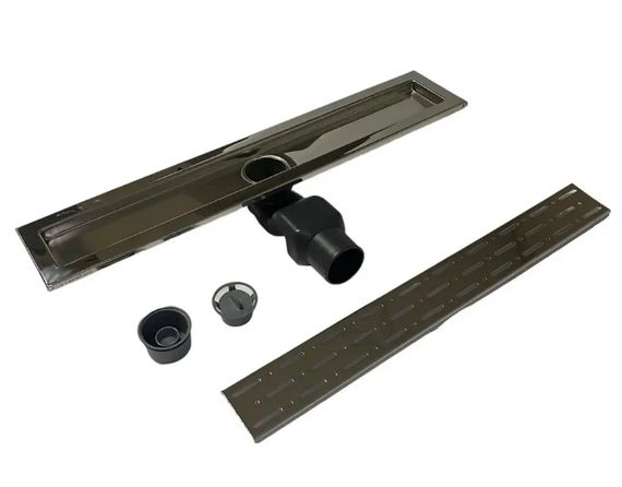 Душовий канал Maxiflow VEGA LUX 50 см решітка Дощ 4079.0Y050K.050.1 | Зображення 2