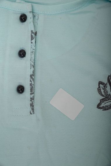 Пижама женская с принтом  -уценка, цвет мятный, 243R6788-U-5 | Зображення 5