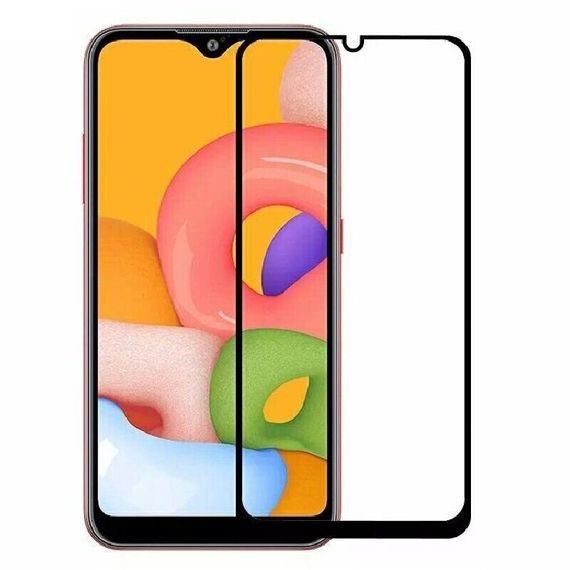 Захисне скло 2.5D на весь екран для Samsung Galaxy A01 | Зображення 1