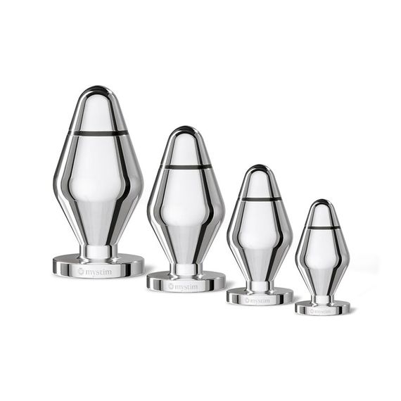 Металева анальна пробка Mystim Big John для електростимулятора, діаметр 6,5 см | Зображення 7