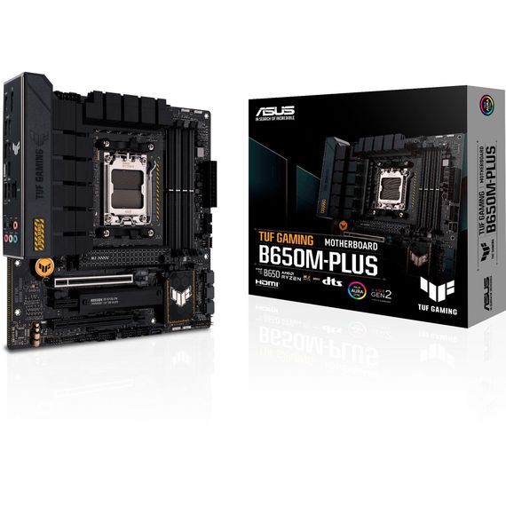 Материнcкая плата ASUS TUF GAMING B650M-PLUS sAM5 B650 4xDDR5 M.2 HDMI DP mATX 90MB1BG0-M0EAY0 | Зображення 7