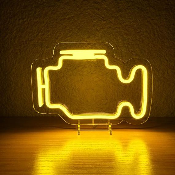 Неоновий світильник Check Engine 260х180 acr-n000065 | Зображення 1