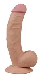 Фалоімітатор Lovetoy The Ultra Soft Dude, 22 см, тілесний Sex Aura