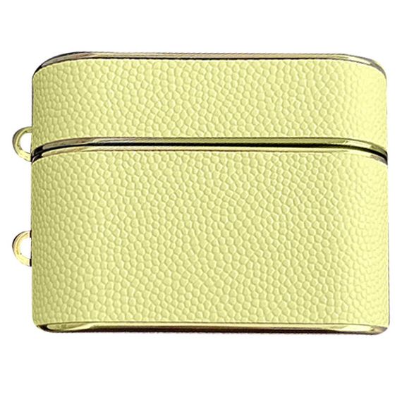 Кожаный футляр Suitcase для наушников AirPods Pro / Pro 2 Khaki