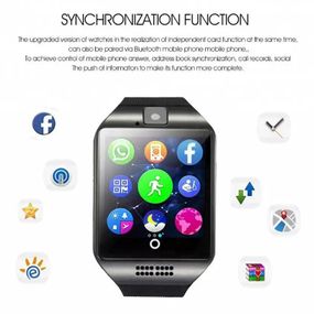 Смарт-часы Smart Watch Q18. UO-578 Цвет: черный