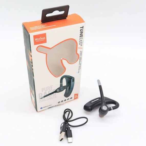 Спортивна гарнітура з мікрофоном та Bluetooth, E6S / Бездротовий навушник на одне вухо | Зображення 8