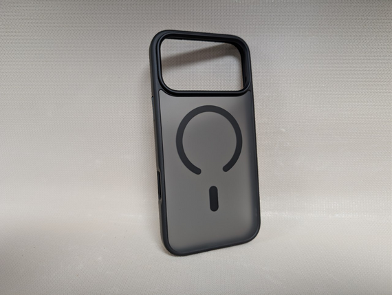 Чохол для iPhone 17 Pro Max / Айфон 17 Про Макс, Soft Touch, протиударний, MagSafe, чорний