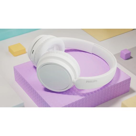 Навушники Philips TAH5209 Over-Ear Wireless White (TAH5209WT/00) | Зображення 3