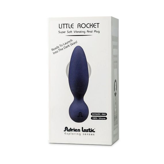 Анальная вибропробка Adrien Lastic Little Rocket макс. диаметр 3,5см, soft-touch | Зображення 4