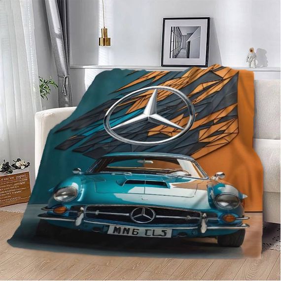 Плед 3D Mercedes-Benz 12643 160х200 см
