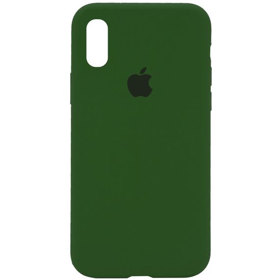 Чохол Silicone Case Full Protective (AA) для Apple iPhone X (5.8") / XS (5.8")