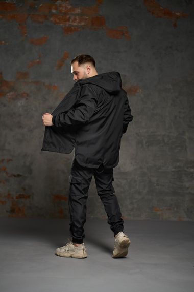 Комплект чоловічий soft shell "Easy" чорний | Зображення 2