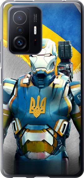 Чехол на Xiaomi 11T Pro Украинский киборг "980u-2552-17620"