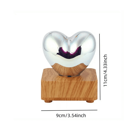 Світлодіодний нічник-лампа з USB-живленням у формі Серця No brand 9288390439 | Зображення 1