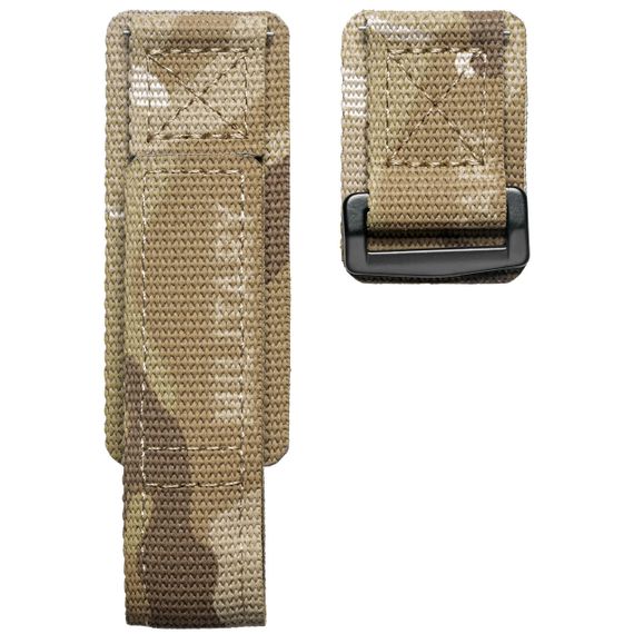 Ремешок для часов Hemsut HS131 Military nylon Velcro Camo Brown 20mm
