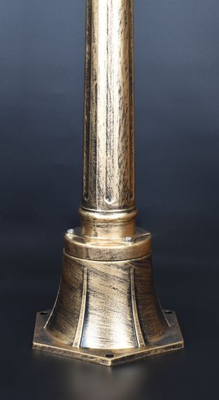 Ліхтар вуличний на ніжці 27102 Золото 112х20х20 см. | Зображення 3