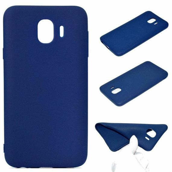 Чохол Candy Silicone для Samsung Galaxy J4 (2018) / J400 колір Синій