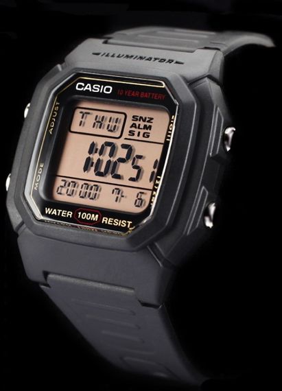 Годинники чоловічі кварцево-електронні спортивні стильні оригінал Casio W-800HG-9AVEF (модуль №3240, 3092) | Зображення 2