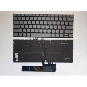 Клавиатура ноутбука Lenovo Yoga 530-14ARR/14IKB серая с подсв UA (A46136)