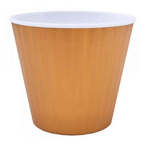 Горщик Ібіс 13 х 11,2 см золотий