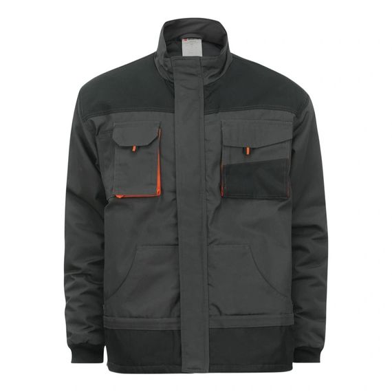 Куртка робоча зимова VIKING, сіро-чорна, розмір 64