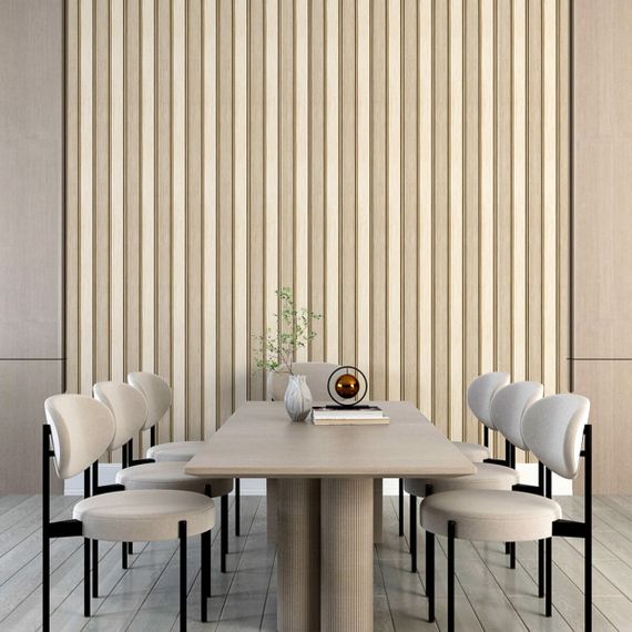 Рейка декоративна PS 2900х120х12мм Світле дерево SW-00001750 | Зображення 5