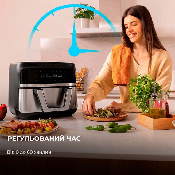 Електрогриль з антипригарним покриттям Crownberg CB-1081 23*14.5см (46594-Cb 1081_599) | Зображення 3