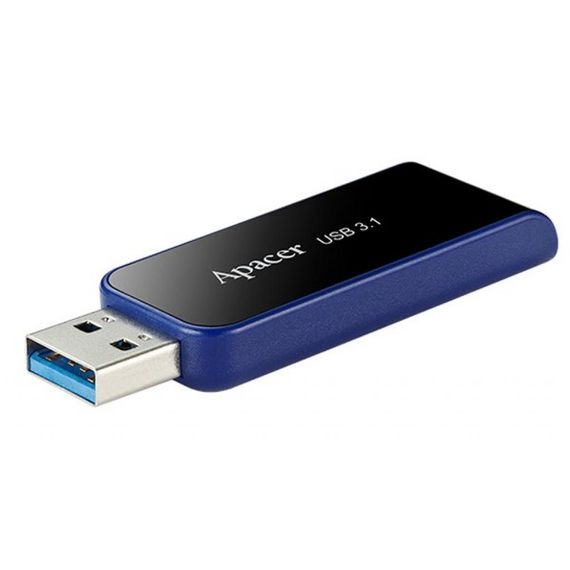 USB флеш накопичувач Apacer 64GB AH356 Black USB 3.0 (AP64GAH356B-1) | Зображення 2