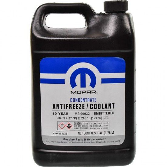 Антифриз Mopar Antifreeze Coolant -37С MS-90032 3.785л.